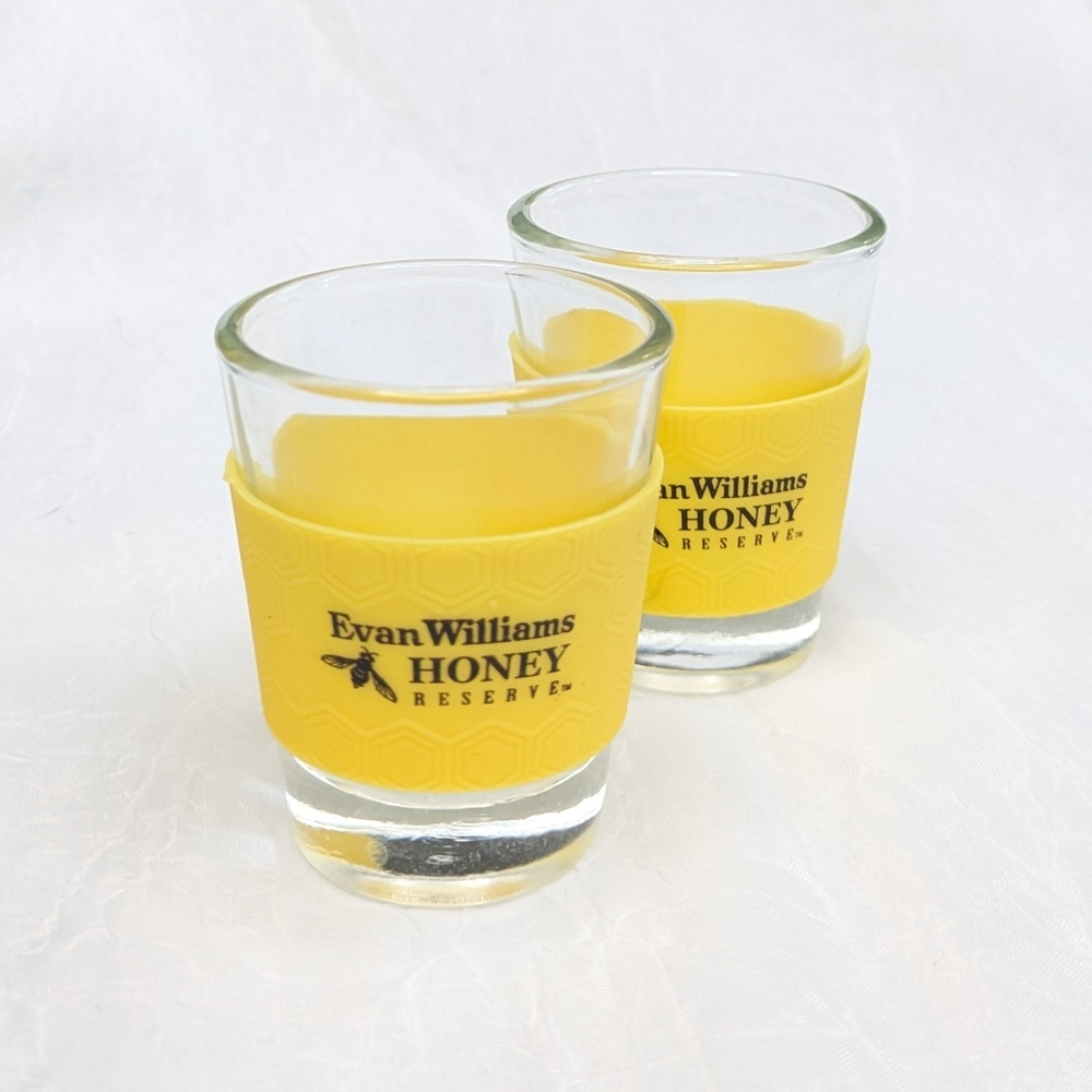 Evan Williams Honey Reserve Shot Glass Set